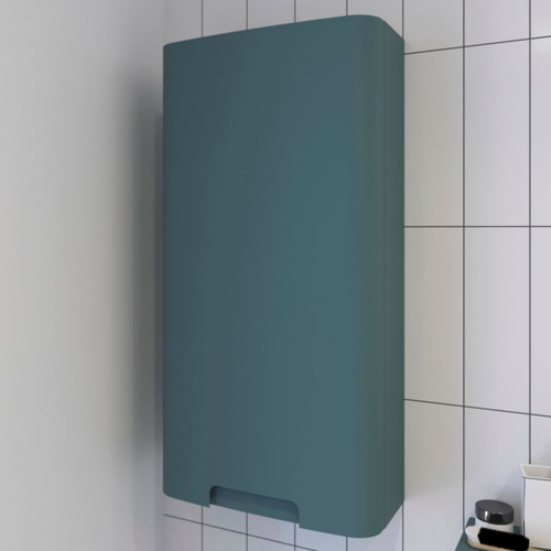 GoodHome Wall-mounted Bathroom Cabinet Himalia 80 cm, green