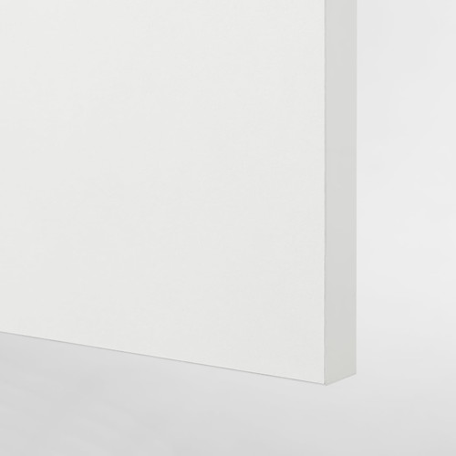 KNOXHULT Kitchen, white, 220x61x220 cm