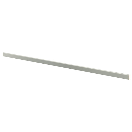 HAVSTORP Rounded deco strip/moulding, light grey, 221 cm