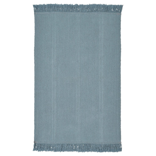 SORTSÖ Rug, flatwoven, light blue, 55x85 cm