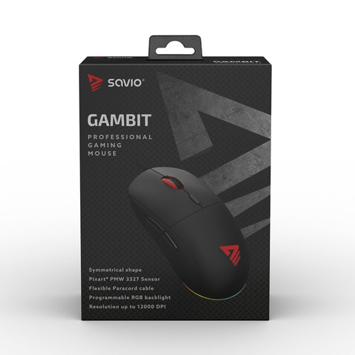 Savio Optical Wired Gaming Mouse Gambit