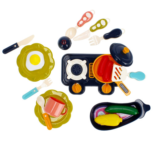 My Kitchen Food & Cookware Playset 3+