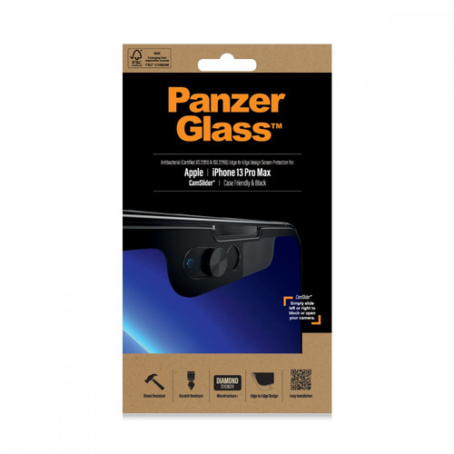 PanzerGlass Screen Protector E2E Cam Slider for iPhone 13 Pro Max