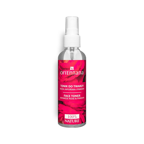 ORIENTANA Japanese Rose & Pandan Face Toner 99.8% Natural Vegan 100ml