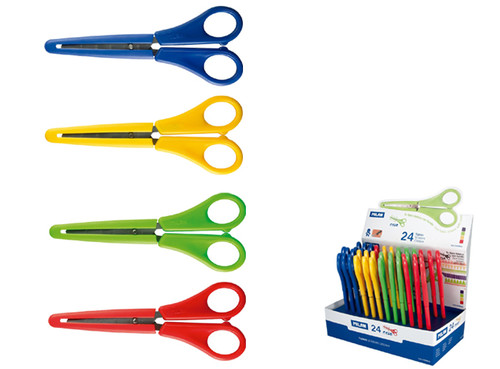 Milan School Scissors Case 24pcs