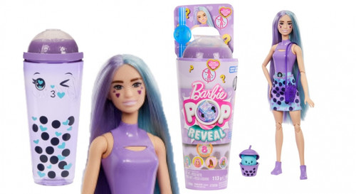 Barbie Pop Reveal Bubble Tea Series Fashion Doll HTJ19 3+