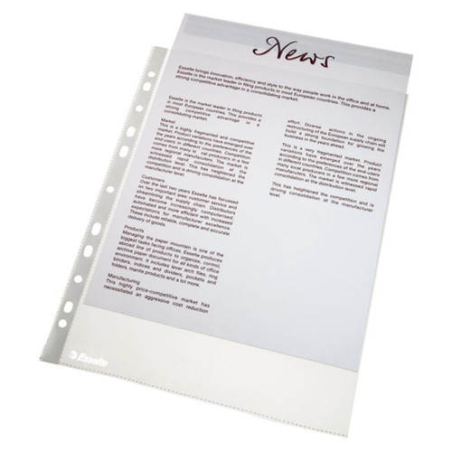 Esselte Pocket A4 PP 100-pack