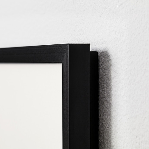 LOMVIKEN Frame, black, 30x40 cm