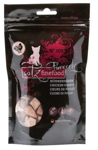 Catz Finefood Purrrrly N.103 Chicken Hearts 35g