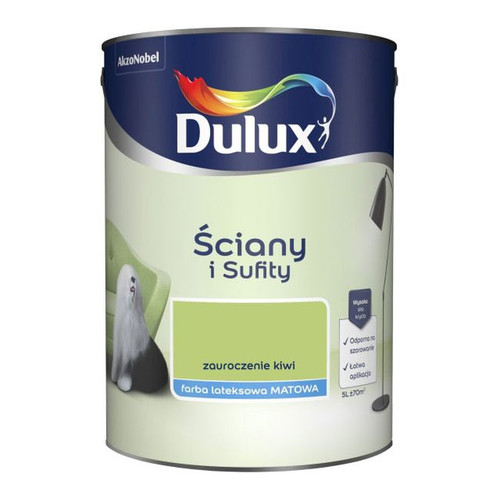 Dulux Walls & Ceilings Matt Latex Paint 5l passion for kiwi