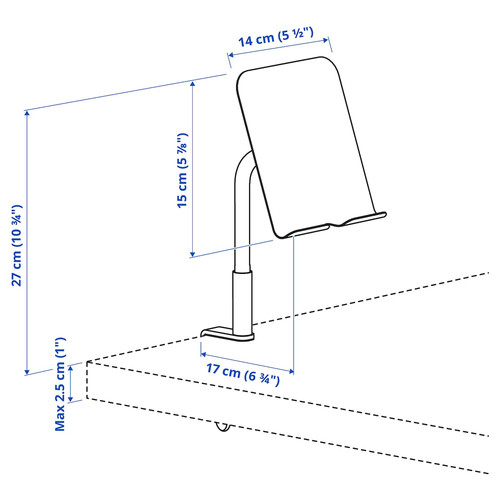 RELATERA Desk combination, white/light grey-green, 117x60 cm