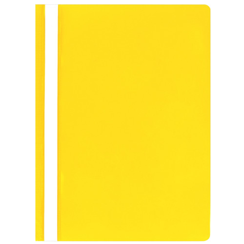 File Folder A4, yellow, 10pcs