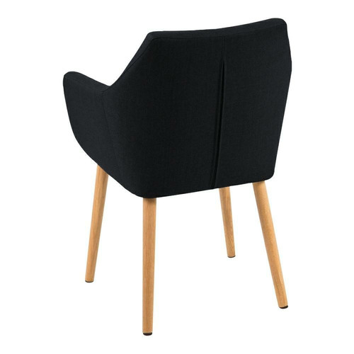 Upholstered Chair Nora, anthracite