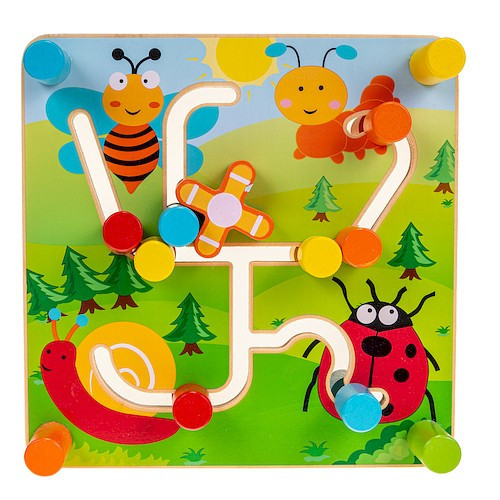 Smily Play Double-Sided Sensory Maze 2+