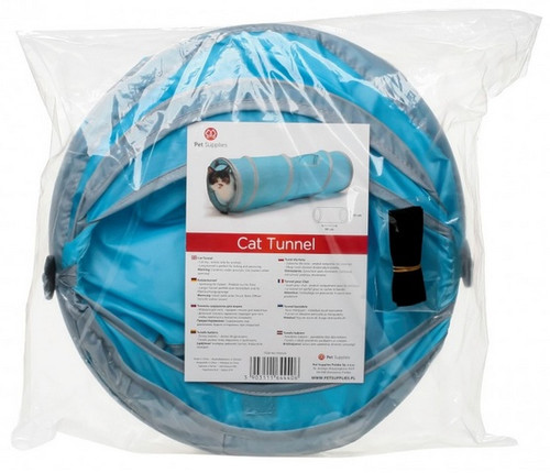 SportPet Cat Tunnel 91cm, blue