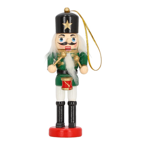 Christmas Tree Decoration Nutcracker 12cm Set of 3pcs