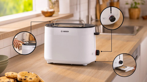 Bosch Toaster TAT2M121, white