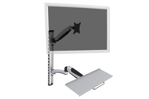 Flexible LCD Wall Mount + Keyboard Max. 27" 8kg