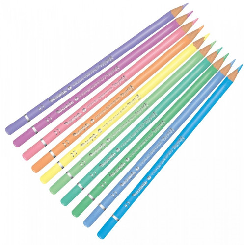 Colorino Coloured Pencils Pastel 10 Colours