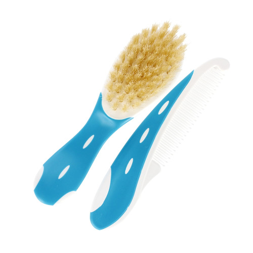 NUK Baby Brush with Comb, blue