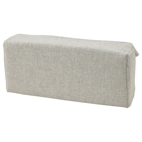 ÅKERVINDEFLY Lumbar cushion, beige, 32x14.5x6.5 cm