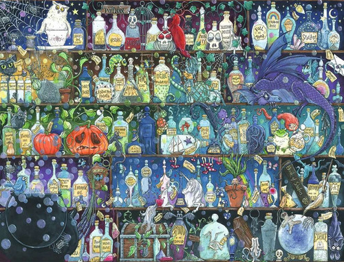 Ravensburger Jigsaw Puzzle 2D Poisons and Potions 2000pcs 14+