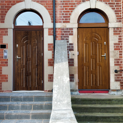 External Door O.K.Doors Azzuro 90, left, golden oak