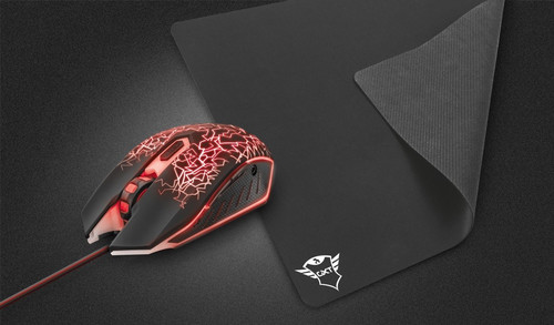 Trust Optical Wired Gaming Mouse with Mouse Pad GXT 783 IZZA