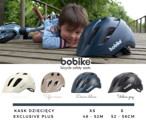 Bobike Kids Helmet Exclusive Plus S, denim deluxe