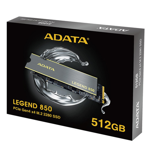 Adata SSD Legend 850 512GB PCIe 4x4 5/2.7 GB/s M2