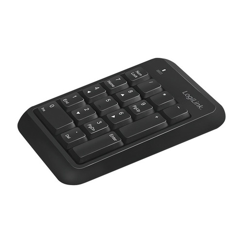 LogiLink Wireless Keypad Bluetooth v5.1, black