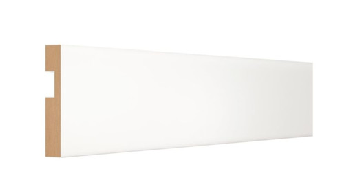 Skirting Board MDF LED 14x94x2000 mm, square, white