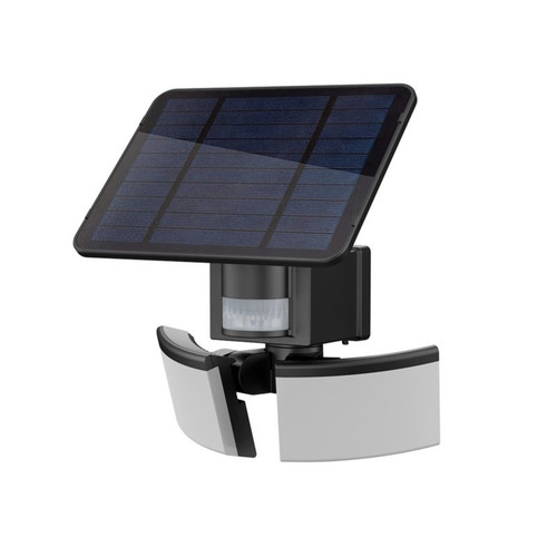 Solar Lamp with Motion Sensor 800 lm, black