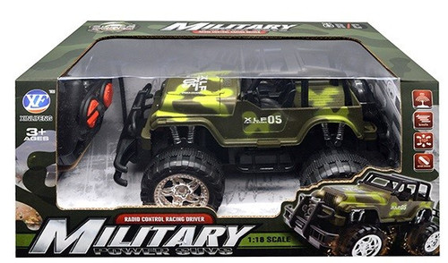 R/C Military Off-road Vehicle with Charger 3+