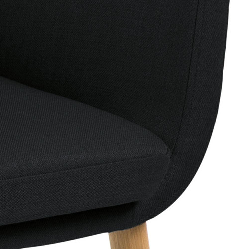 Upholstered Chair Nora, anthracite