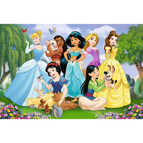 Trefl Junior Puzzle Super Shape XL Disney Princess 104pcs 5+