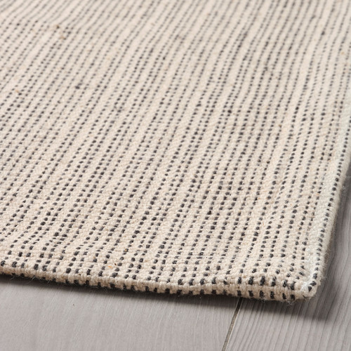 TIPHEDE Rug, flatwoven, natural, off-white, 120x180 cm