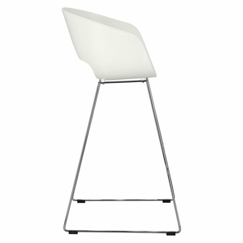 Bar Stool Shell, white