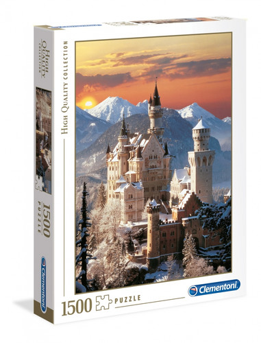 Clementoni Jigsaw Puzzle HQ Collection Neuschwanstein Castle 1500pcs 14+