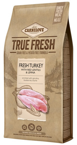 Carnilove Dog True Fresh Turkey Adult - Dry Food 4kg