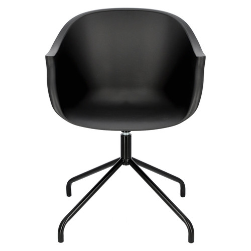 Swivel Desk Chair Roundy, black