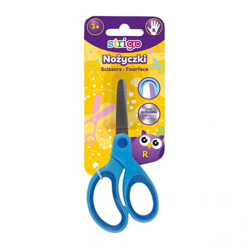 School Scissors 13cm 1pc, assorted colours