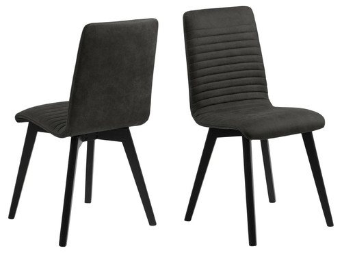 Chair Arosa, anthracite/black