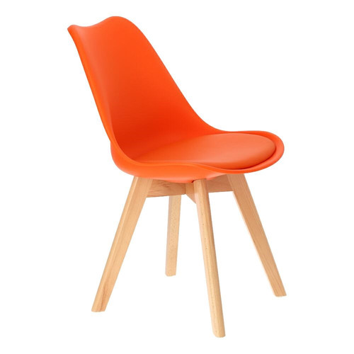 Dining Chair Norden Cross PP, orange