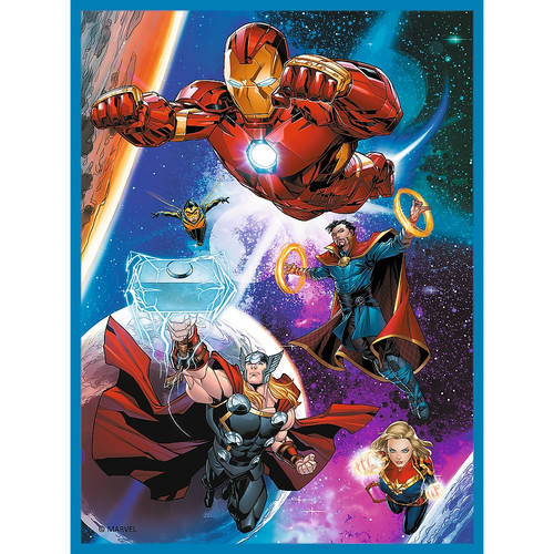 Trefl Children's Puzzle 2in1 2x Puzzle + Memos Avengers 3+