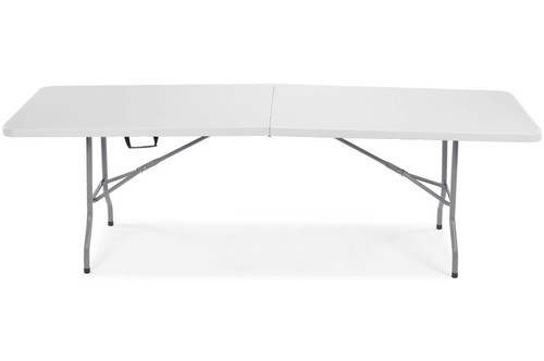 Folding Catering Table 240cm, white