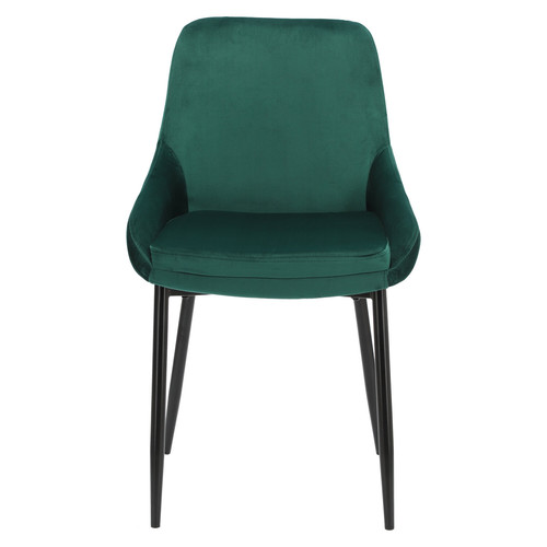 Upholstered Chair Floyd Velvet, green