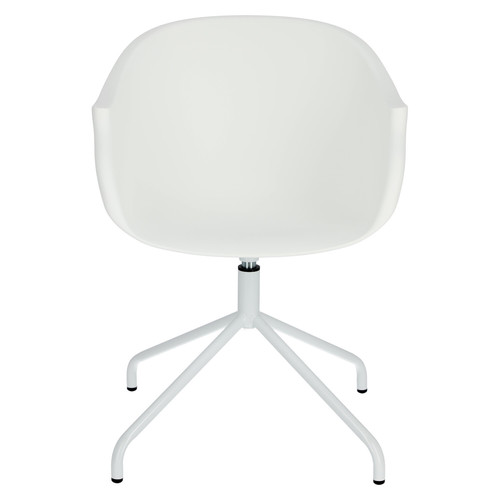 Swivel Desk Chair Roundy, white