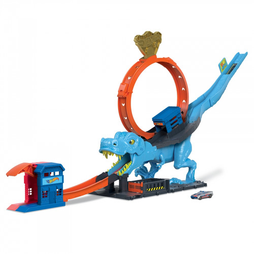 Hot Wheels City T-Rex Chomp Down HKX42 4+