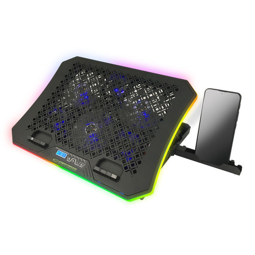 Esperanza Gaming Notebook Cooling Pad Illuminated RGB GALERNE